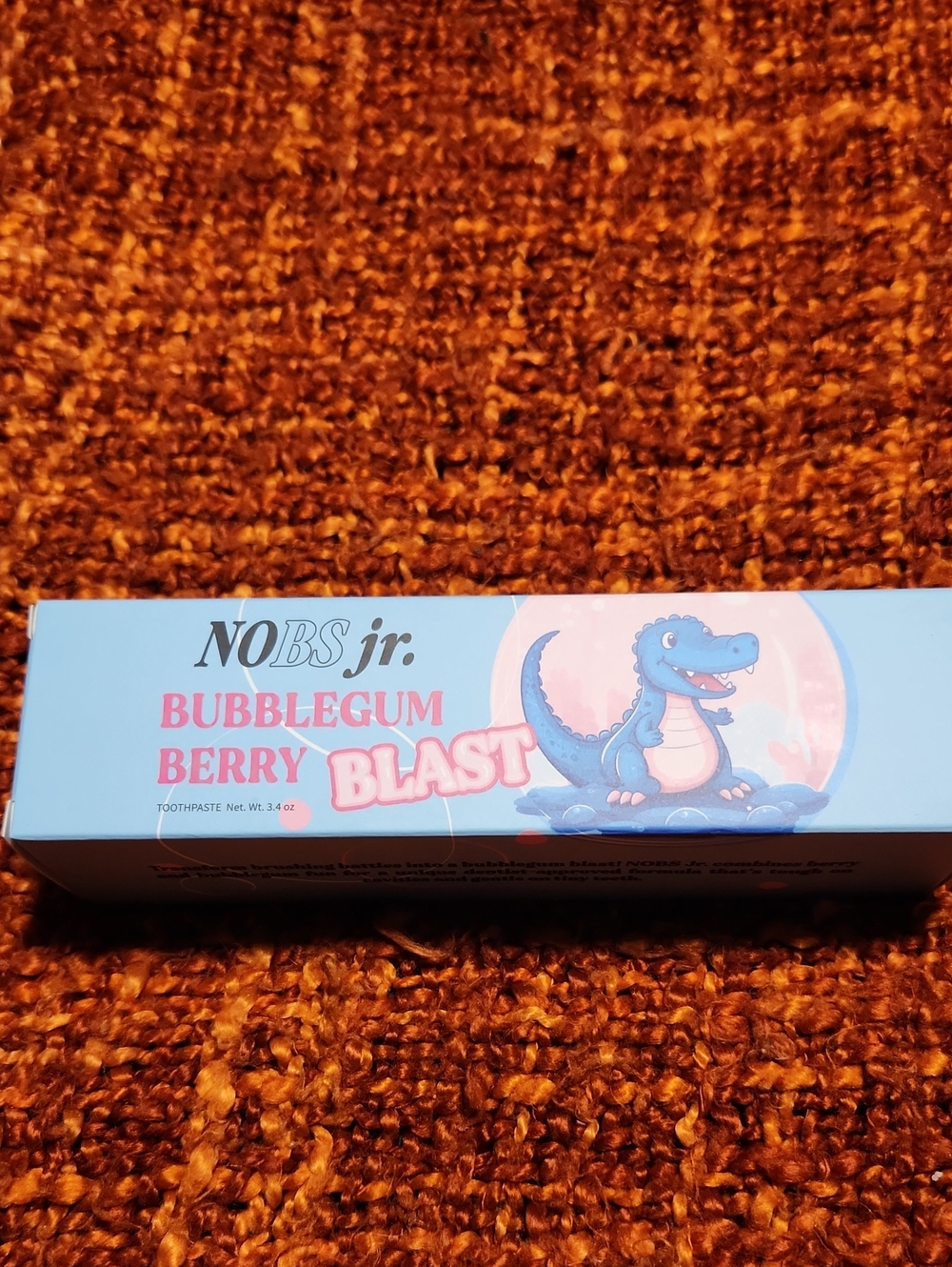 Bubblegum Berry Blast Toothpaste - Blue